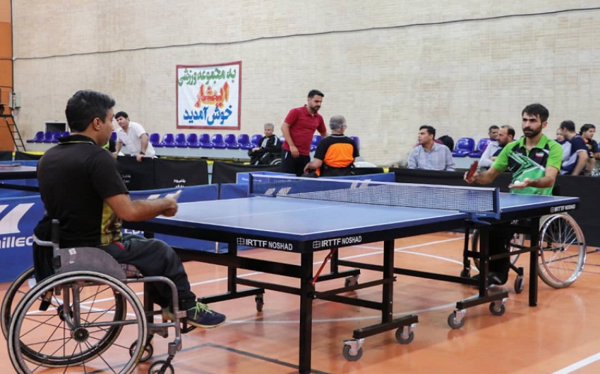 *پایان مسابقات پاراتنیس روی میز انتخابیه تیم ملی در شیراز* &nbsp;